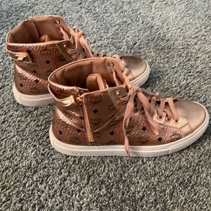 Resale MCM shoes worn.